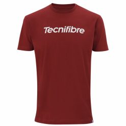 Tecnifibre Team Cotton Tee Cardinal T-Shirts & Polos