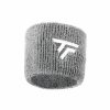 Tecnifibre Wristbands Silver X2 Poignets / Bandeaux