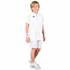 Tecnifibre Team Polo White Junior T-Shirts & Polos