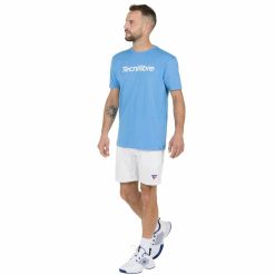 Tecnifibre Team Cotton Tee Azur T-Shirts & Polos