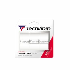 Tecnifibre Contact Slim White (Boite De 12 Packs) Surgrips