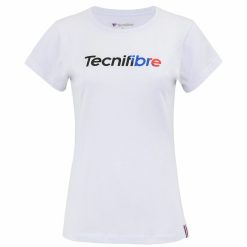 Tecnifibre W. Team Cotton Tee White T-Shirts & Polos