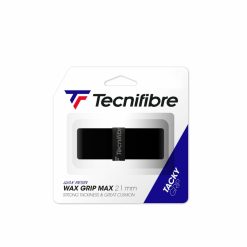 Tecnifibre Wax Max Grip Noir (Boite De 12 Packs D'1 Grip) Grips