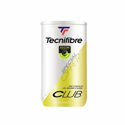 Tecnifibre Club : Carton De 18 Bipacks De Tubes De 4 Balles De Tennis Premium