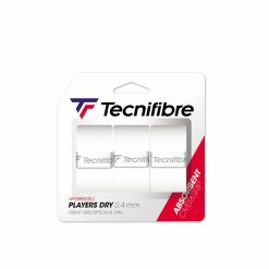 Tecnifibre Players Dry White (Boite De 12 Packs) Surgrips