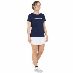 Tecnifibre W. Team Cotton Tee Marine T-Shirts & Polos