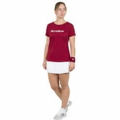 Tecnifibre W. Team Cotton Tee Cardinal T-Shirts & Polos