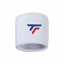 Tecnifibre Wristbands White X2 Poignets / Bandeaux